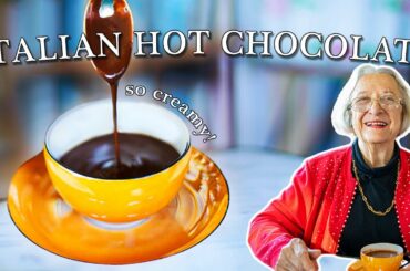 Creamy Italian Hot Chocolate | Kitchen on the Cliff with Giovanna Bellia LaMarca