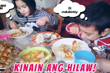 ITALIAN FIRST TIME TRYING  GINATA-ANG MANOK