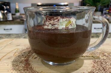 ITALIAN HOT CHOCOLATE RECIPE | How to make hot chocolate #shorts