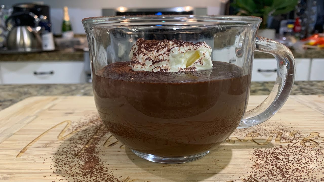 ITALIAN HOT CHOCOLATE RECIPE | How to make hot chocolate #shorts ITALIAN HOT CHOCOLATE RECIPE | How to make hot chocolate #shorts