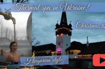 Christmas at thermal spa in Ukraine