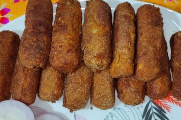 ITALIAN CHICKEN CUTLET | EASY SNACKS KABAB RECIPE | HINDI | URDU | HMC