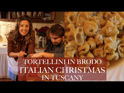 ITALIAN CHRISTMAS IN TUSCANY: Tortellini in Brodo, Homemade Pasta in Bone Broth ITALIAN CHRISTMAS IN TUSCANY: Tortellini in Brodo, Homemade Pasta in Bone Broth
