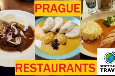 BEST Restaurants in Prague | Prague RESTAURANT TOUR