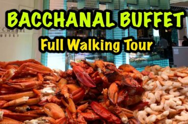 Bacchanal Buffet (Dinner) at Caesar’s Palace, Las Vegas - Walking Tour