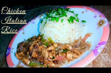 Chicken Italian Rice Recipe by Mashaim's Foodie Corner