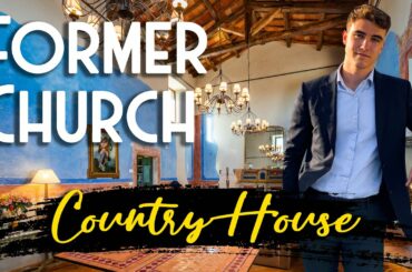 RESTORED COUNTRY HOUSE WITH FORMER CHURCH FOR SALE, PERUGIA, UMBRIA - CASALE RESTAURATO IN VENDITA