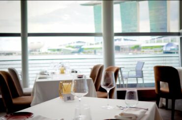 Monti Italian Restaurant at 1-Pavilion with awesome food and views of Marina Bay Singapore