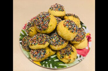 How to bake Italian Anisette Cookies Christmas Cookies Recipe