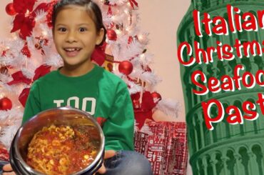 Easy Instant Pot Italian Seafood Pasta based on Nonna's Authentic Italian Seafood Pasta Recipe