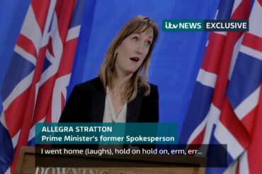 Downing Street staff joke about alleged lockdown Christmas party in leaked video