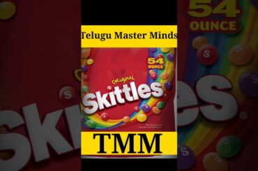 How skittles outer shell is made| Italy free red wine fountain in telugu|| #youtube shorts#TMM