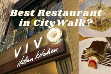 Have We Found the Best Restaurant in CityWalk? |  Vivo Italian Kitchen