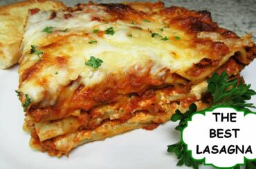 How To Make Homemade Lasagna From Scratch | The BEST Italian Christmas Lasagna Recipe