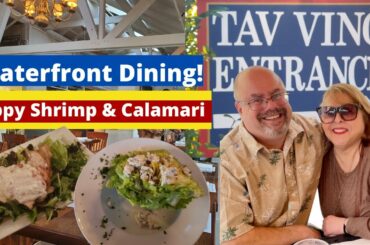 Tav Vino Restaurant, Warren RI - Our Review!  Waterfront Dining and Lots of Menu Surprises!