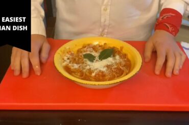 COOKING ASMR || HOW TO COOK ITALIAN TOMATO PASTA - HOMEMADE - Tagliatelle al pomodoro