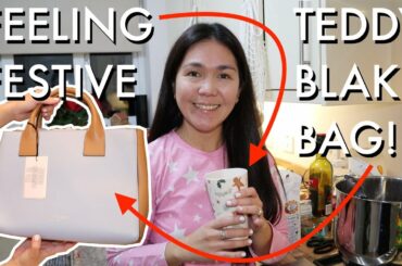 Feeling Festive + Luxury bag from Teddy Blake