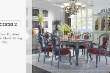 Goodwin Furniture Royal Good Price Dining Room Sets Dining Room Furniture Dining Tables GGC81.2