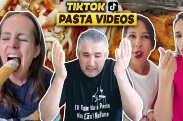 Italian Chef Reacts to Popular TIKTOK PASTA Videos