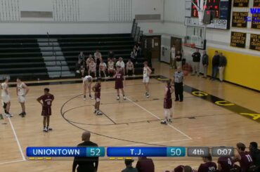 WPIAL HIGH SCHOOL BOYS BASKETBALL UNIONTOWN AT THOMAS JEFFERSON 12/13/21