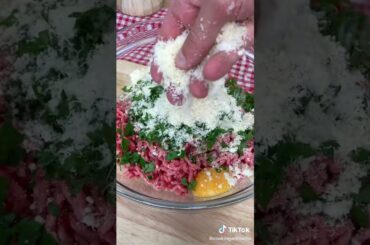 let's make meatballs like real italian