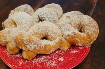 Incredibly soft and fluffy italian donuts graffe#italiancooking#recipe#easy#andfast#ricettagraffe#