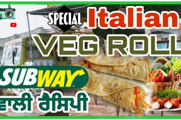 Italian veg roll Royal food truck  doraha
