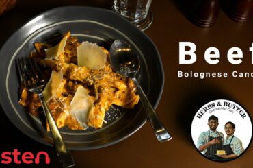 Famous Beef Bolognese Candy| Italian Food |Listen bytes | Herbs and butter | Thodupuzha | EP-1