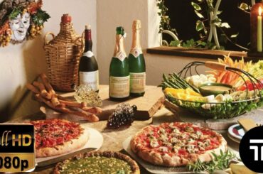 [ Full HD ] Italian Food Free Stock Footage / Italian Food No Copyright Videos