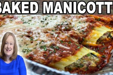 SAUSAGE STUFFED MANICOTTI Recipe, Italian Flavored Dish