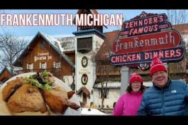 Frankenmuth Bavarian Inn Restaurant Review & Walk Thru Town Yankee in the South YITS 2021 Michigan