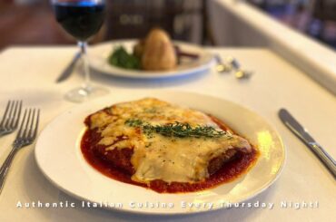 Authentic Italian Cuisine Thursday Nights