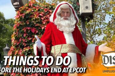 4 Things You MUST DO Before Festival of the Holidays Ends at EPCOT!