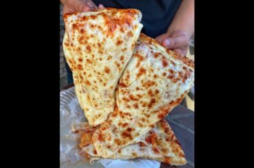 Happiness is a slice of pizza. #food #shorts #pizza #italianfood #cheesepizza #cheese #cheesypizza