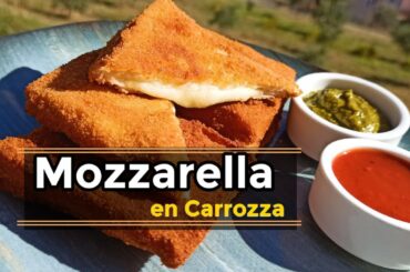 Mozzarella in Carozza: One of the most delicious Italian appetizers (Easy Recipe)