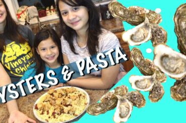 Grandma's Authentic Italian Oysters Carbonara / Christmas Dinner Italian Oysters and Pasta