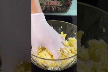 Yummy Papaya Salad Eating Show in the Mango Farm @Yummy Cooking with Fried Chicken Wings