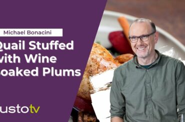 Quail Stuffed with Wine Soaked Plums | Bonacini's Italy