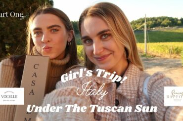 VLOG // Florence, Casa Emma Winery, and Siena! Girls Trip Through Tuscany.