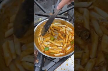 Pasta arabiata recipe #pasta #recipe #shorts #snacks #indianstreetfood #food #italian #desimess