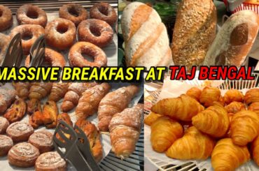Massive breakfast at taj Bengal | #tajbengal #tajbengalbuffet #tajbengalkolkata #shorts #viralvideos