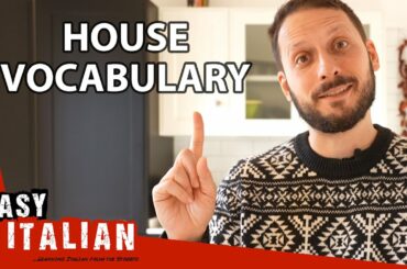 Italian Vocabulary: The House | Super Easy Italian 25