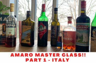 Amaro Master Class Part 1 | Italian Amaro Tasting