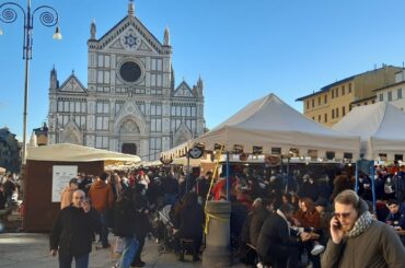 Largest Xmas market | Florence Italy