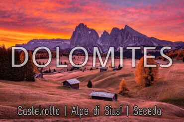 Epic DOLOMITES | Castelrotto, Alpe di Siusi & Seceda | Italy Travel Vlog