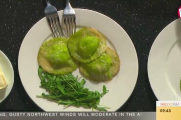 Homemade Green Ravioli - Pinocchio Italian Cookery School