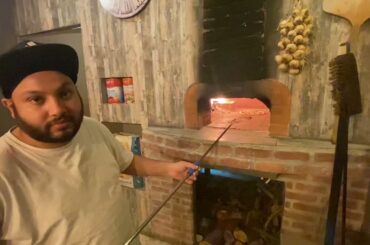 Italian pizza Buffalo margherita pizza