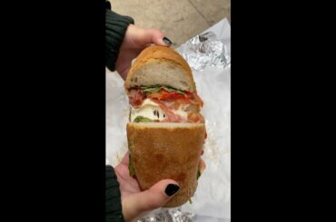 Italian Ciabatta Sandwich #food #shorts #bread #sandwich #ciabattasandwiches #sandwichrecipe