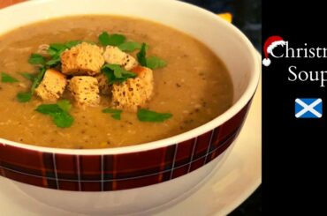 Christmas Dinner Soup! Easy festive soup recipe :)
