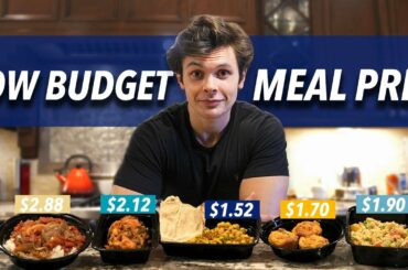 HEALTHY MEAL PREP ON A BUDGET (6 Easy Recipes)
